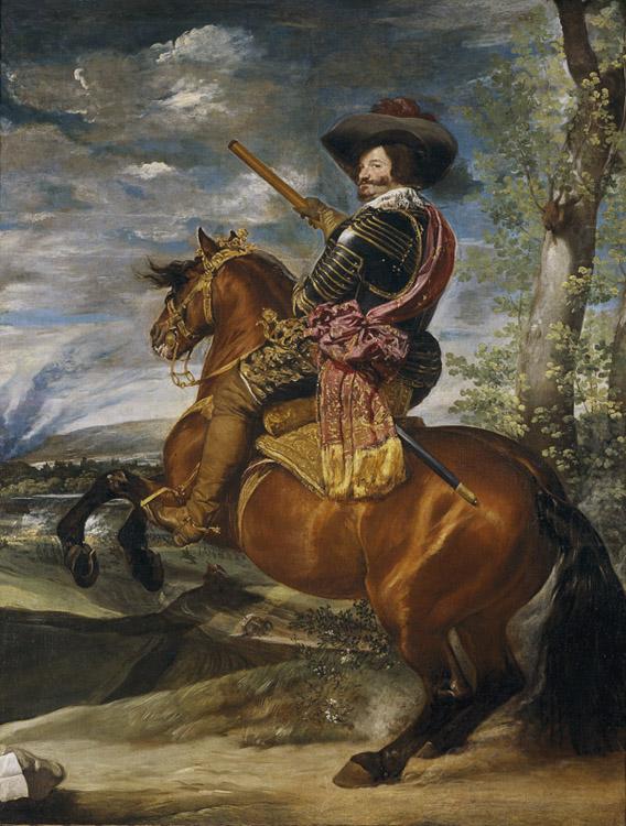 Count-Duke of Olivares on Horseback (df01), Diego Velazquez